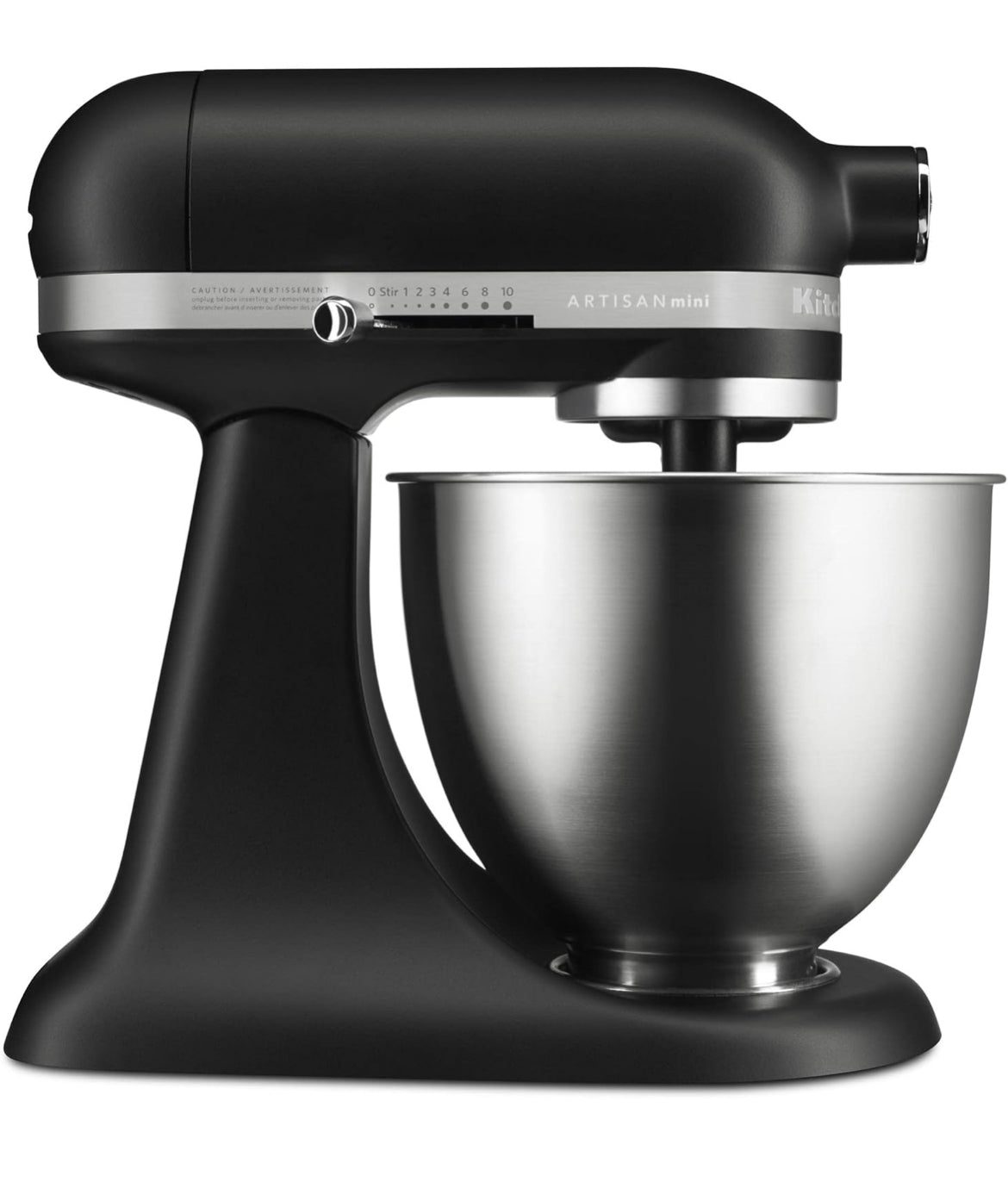 KitchenAid 3.5 Quart Brushed Stainless Steel Bowl for Artisan Mini 3.5 Quart