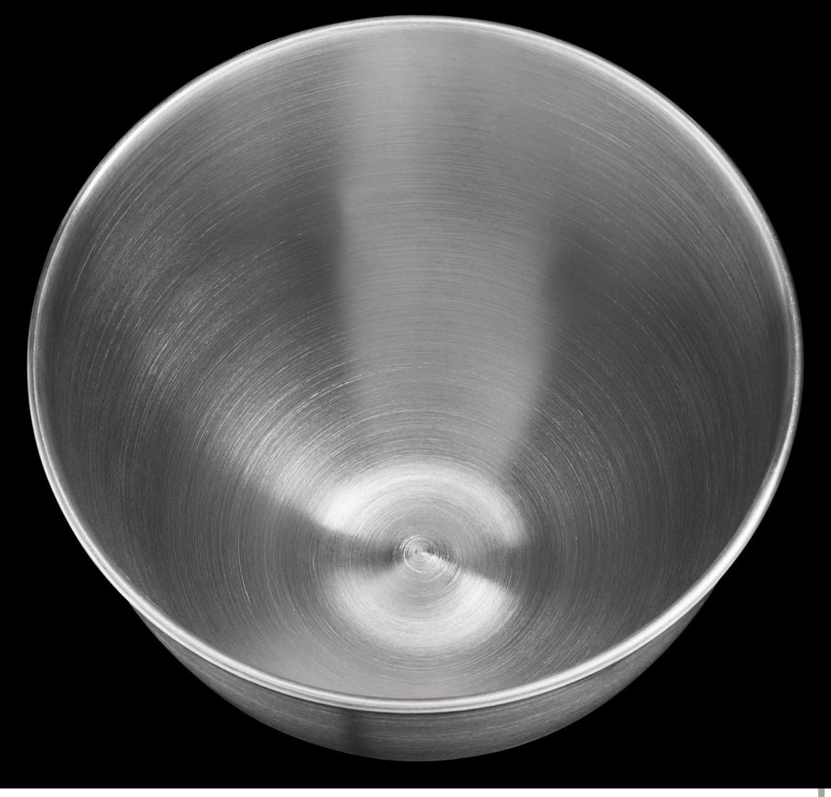 KitchenAid 3.5 Quart Brushed Stainless Steel Bowl for Artisan Mini 3.5 Quart